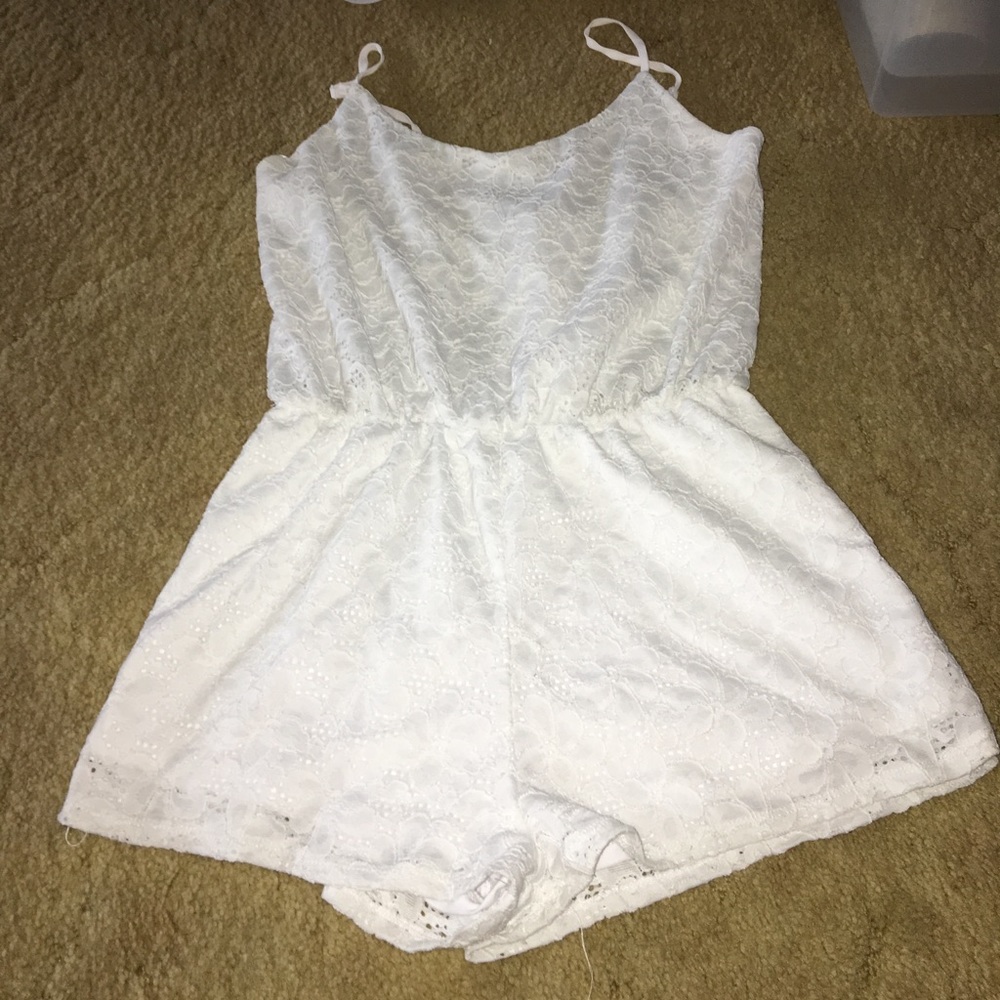 White Romper
